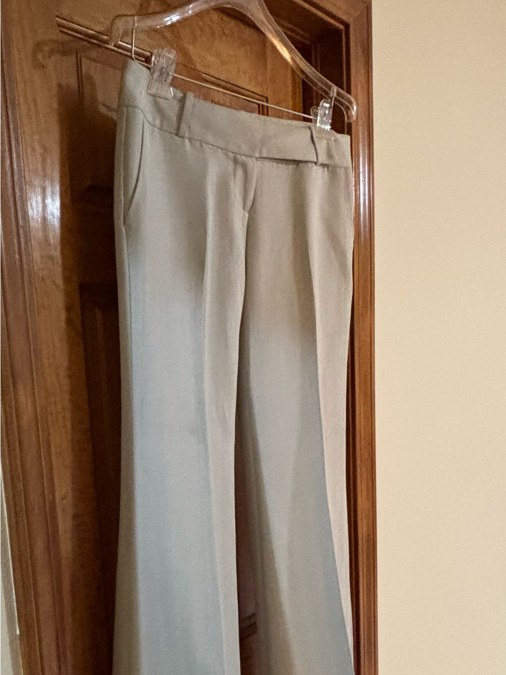 Marineblu Light Gray Tailored Trousers - Picture 2 of 14